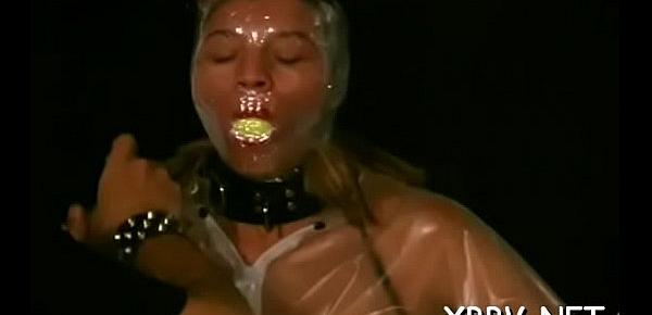  Obedient slut wants breast thraldom stimulation on web camera